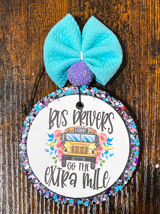 Bus Drivers Go The Extra Mile Freshie Gift