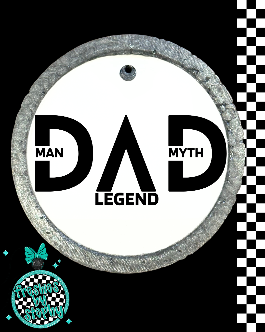 Dad The Man The Myth The Legend Car Freshie – Funny Dad Gift
