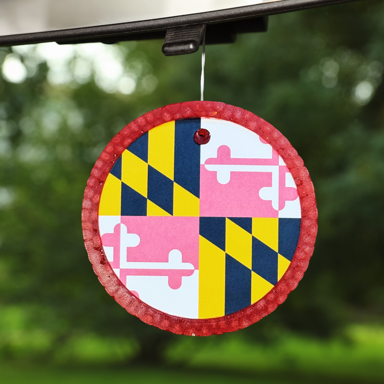 Maryland Flag Car Freshie
