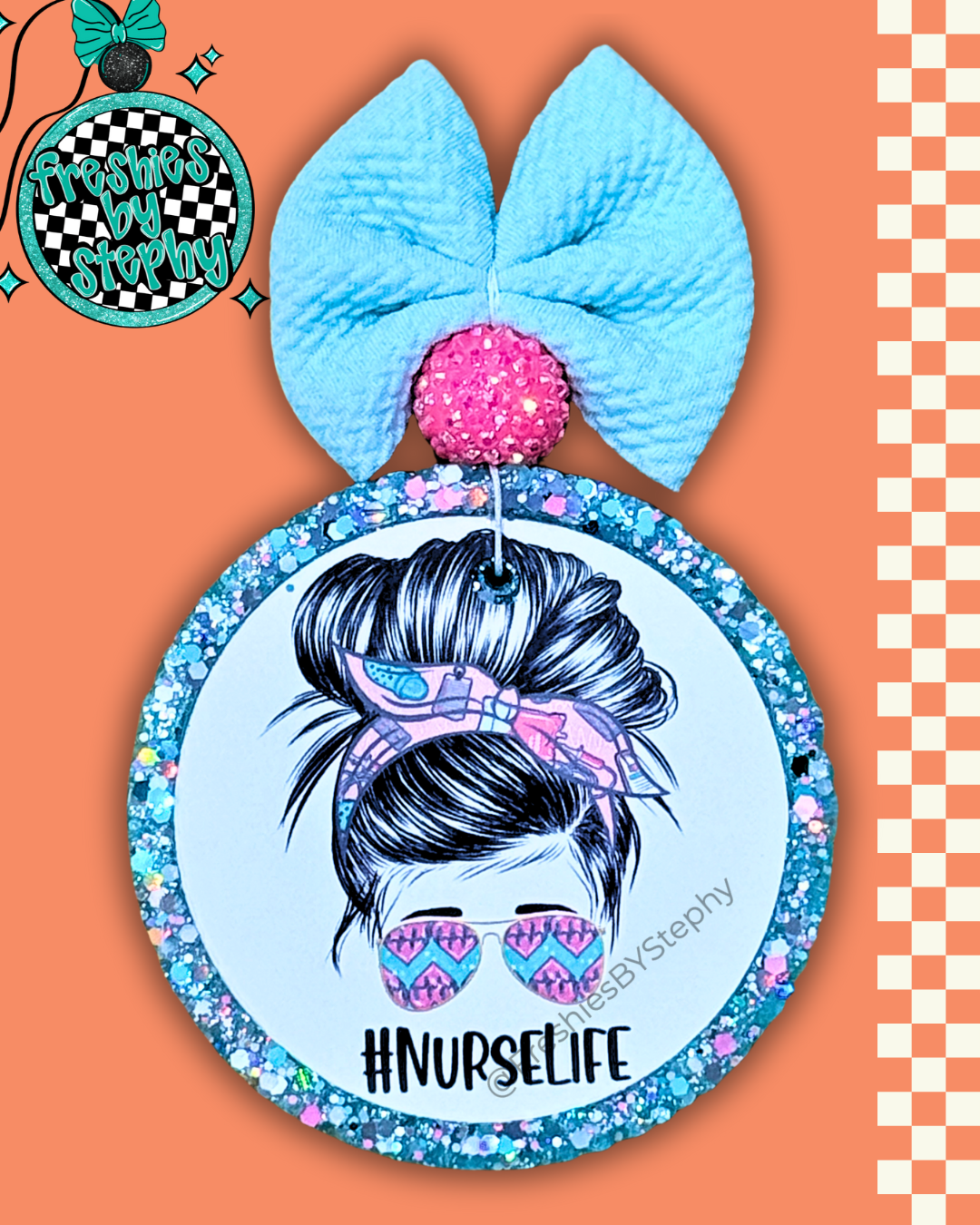 #NurseLife Messy Bun Freshie