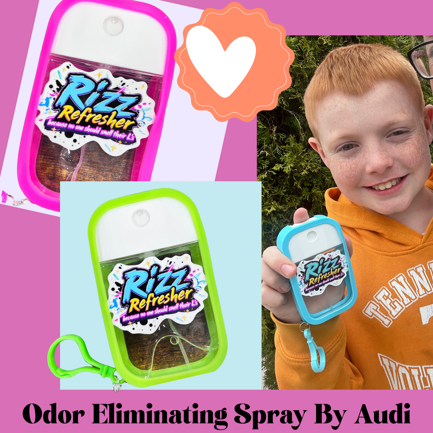 Rizz Refresher- Odor Neutralizer Room/Car Spray
