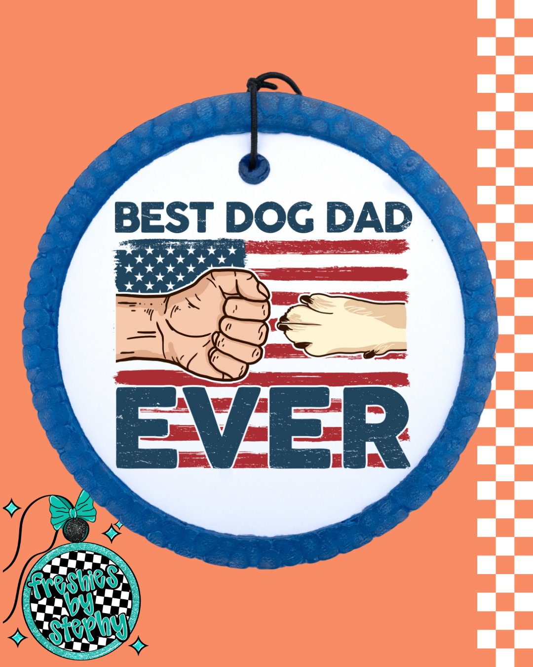 Best Dog Dad Ever Car Freshie – Dog Dad Gift Air Freshener