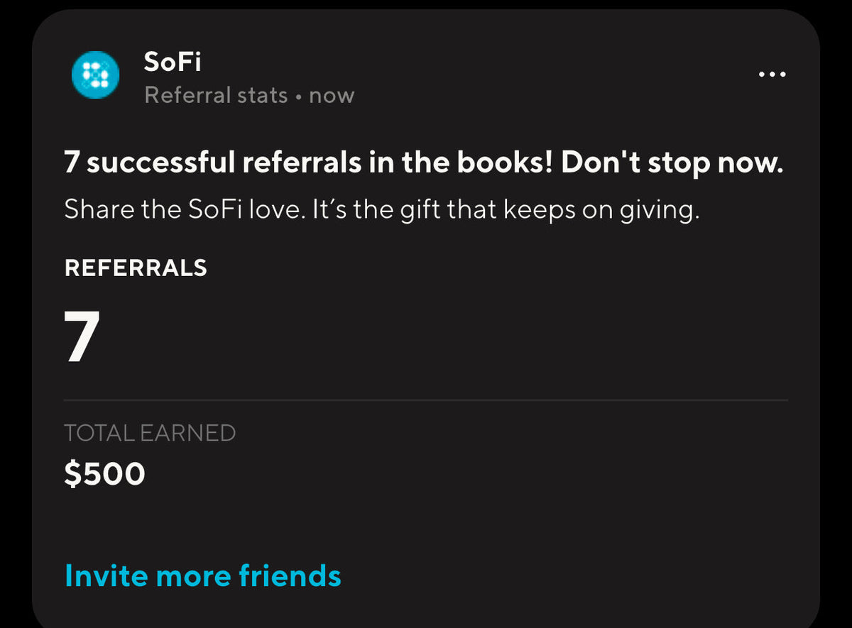 SoFi Bank August 2025 Referral Program: Rake in $25-$75!