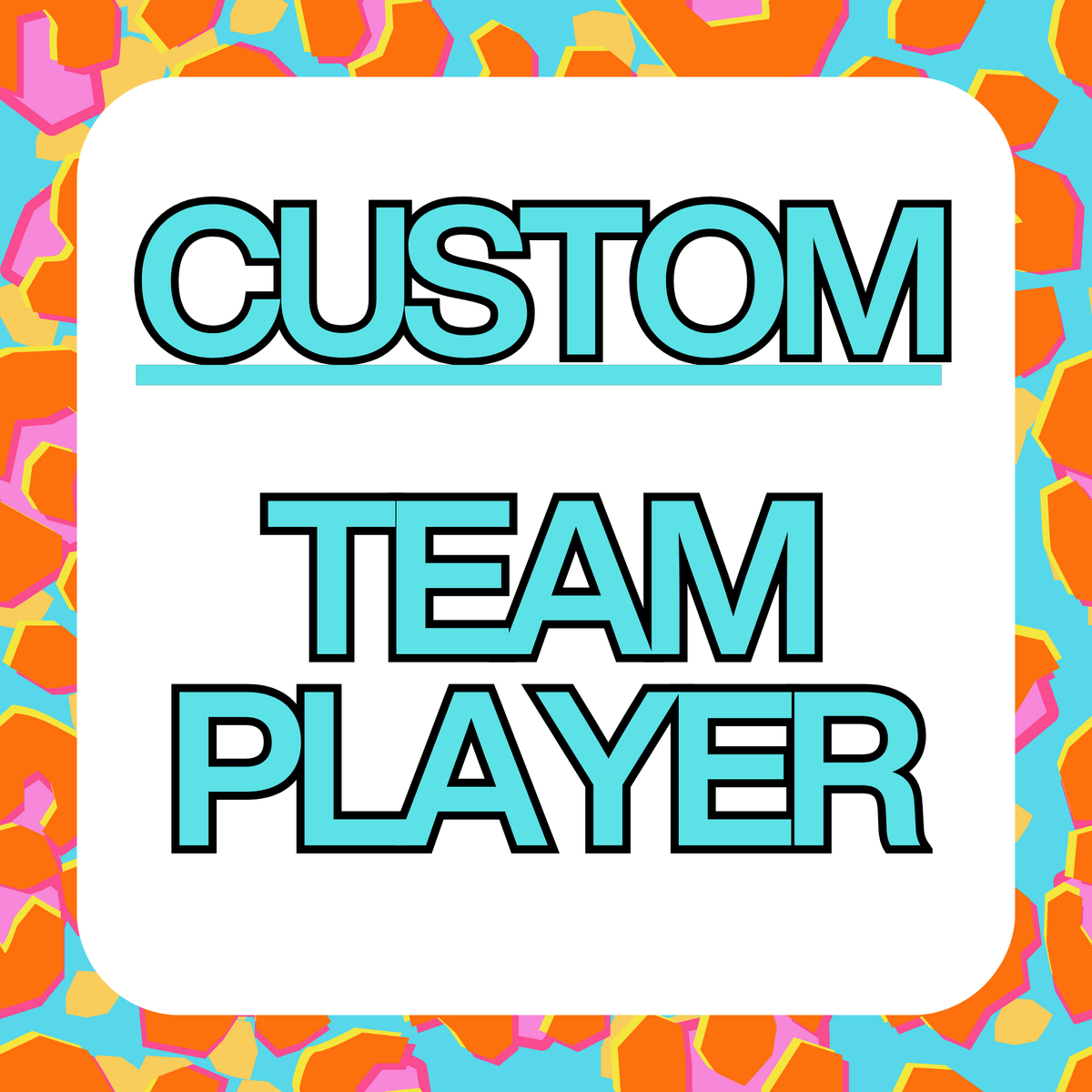 custom lacrosse player car freshener with name and number