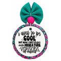 I used to be cool but now I just argue with miniature versions of myself funny parent quote design.