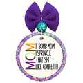 F Bomb Mom I Sprinkle That Shit Like Confetti vertical MOM quote.