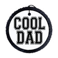 Cool Dad bold black varsity-style typography design.