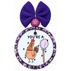 You're a chicken lollipop visual joke graphic with chicken and lollipop