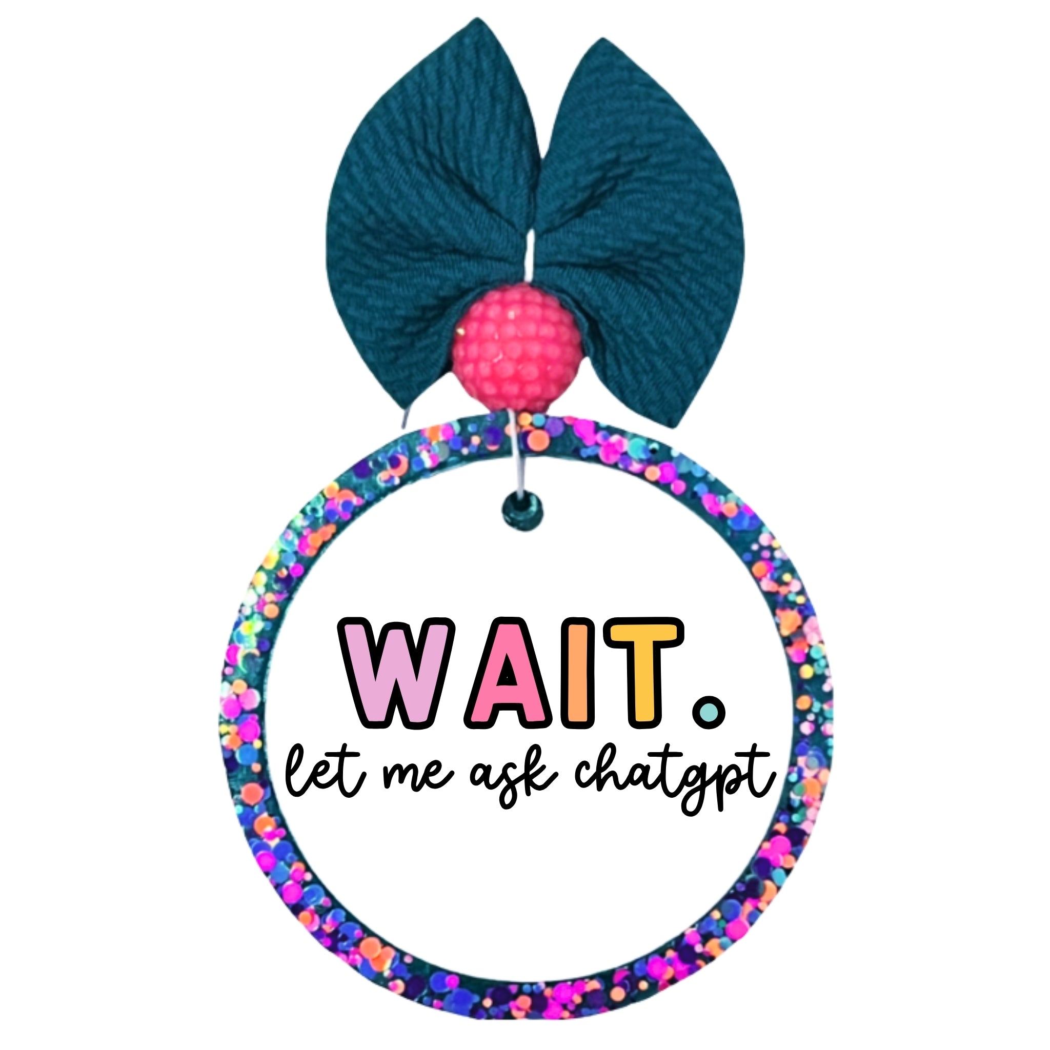 Wait let me ask ChatGPT text in colorful lettering.
