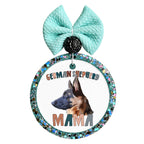 German Shepherd Mama design with a German Shepherd illustration and colorful lettering.