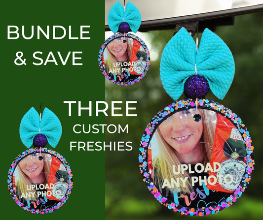 Freshies Bundle Custom Photo (Set of 3)