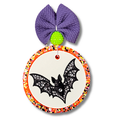 Rhinestone Bat Car Freshener
