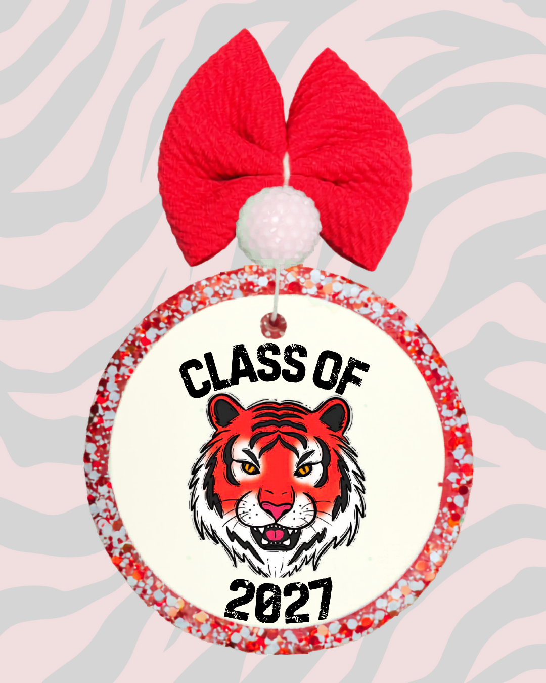 Class of 2027 Tigers Freshie + Bead|Bow (F4F)