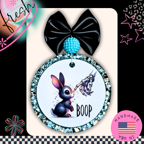 Boop Bunny Freshie – Whimsical Spooky Vibes