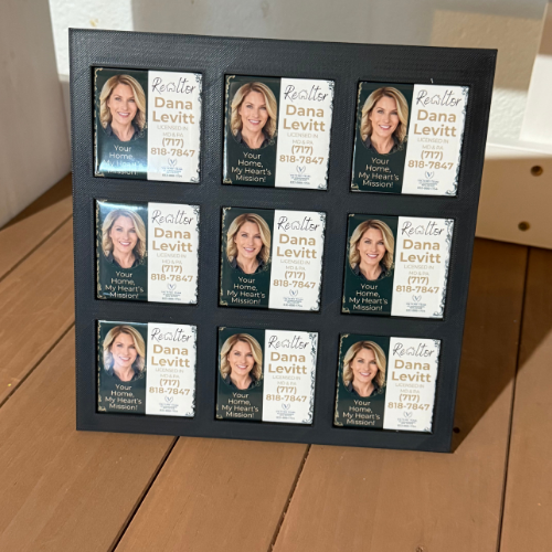 Fridge Snaps - Set of 9 2inch Photo Magnets