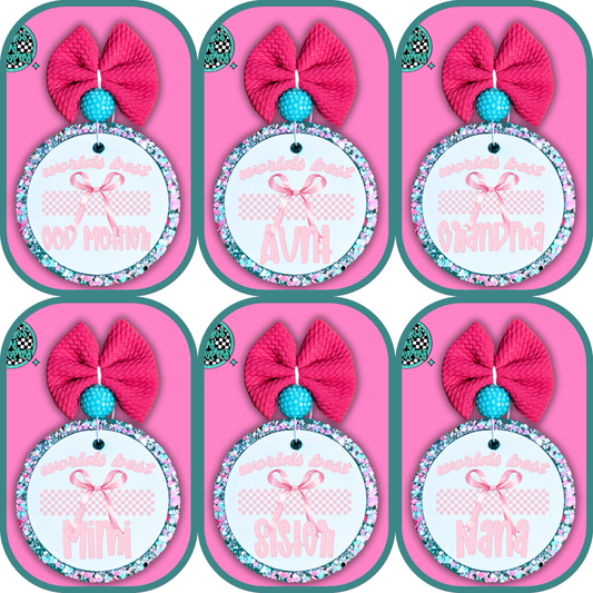 World's Best (Family Title) Coquette Pink Freshie