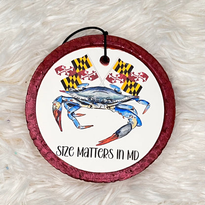 Size Matters In MD - Blue Crab Freshener