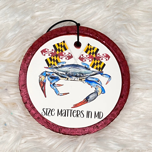 Size Matters In MD - Blue Crab Freshener