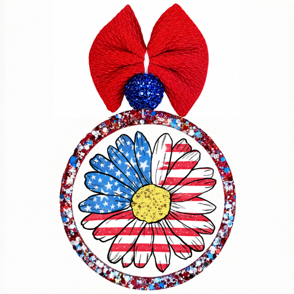 Patriotic USA Daisy