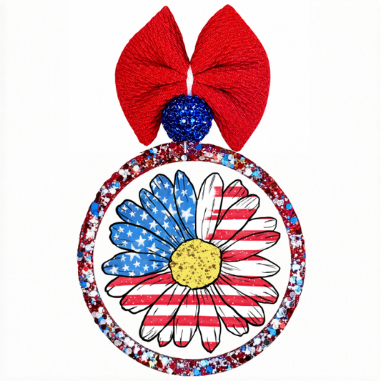 Patriotic USA Daisy