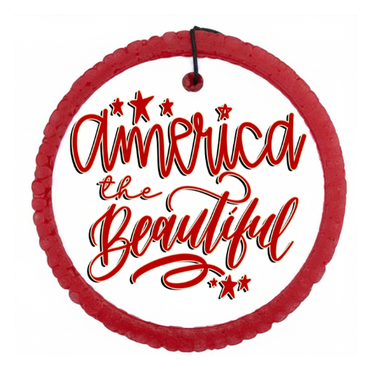 America the Beautiful Red