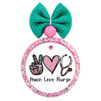 Graphic for "Peace Love Nurse".