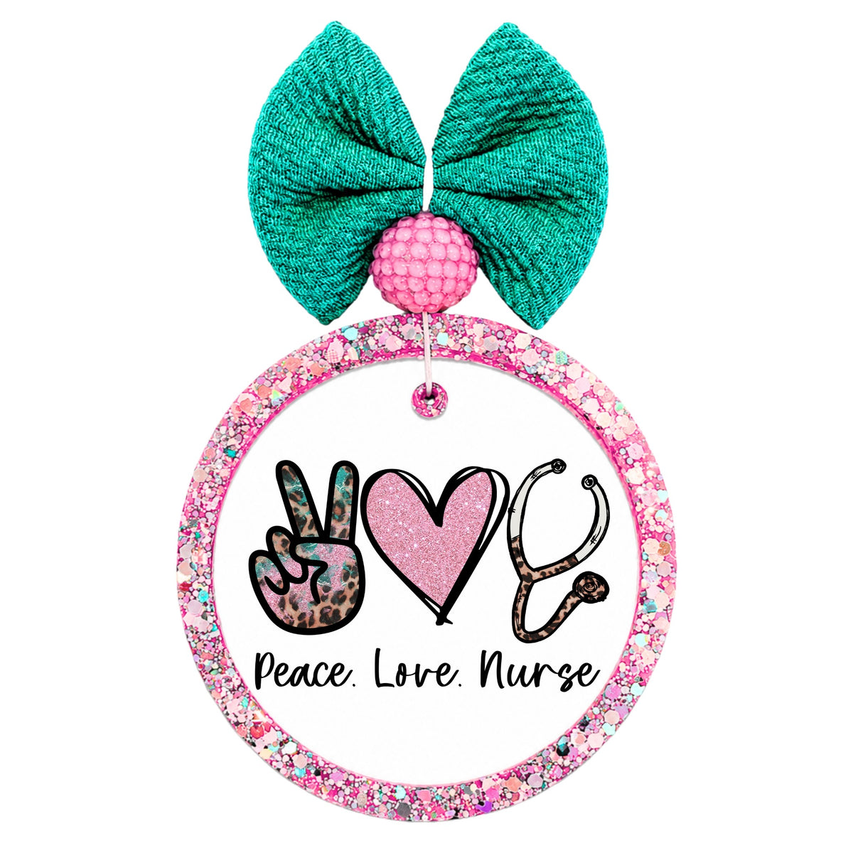 Graphic for "Peace Love Nurse".