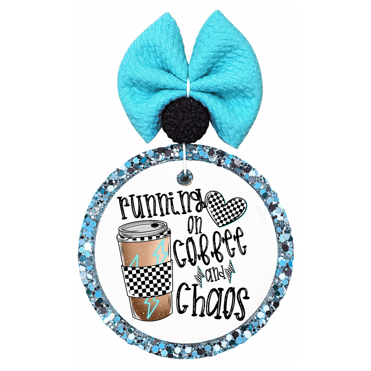Graphic for "Running on Coffee and Chaos".