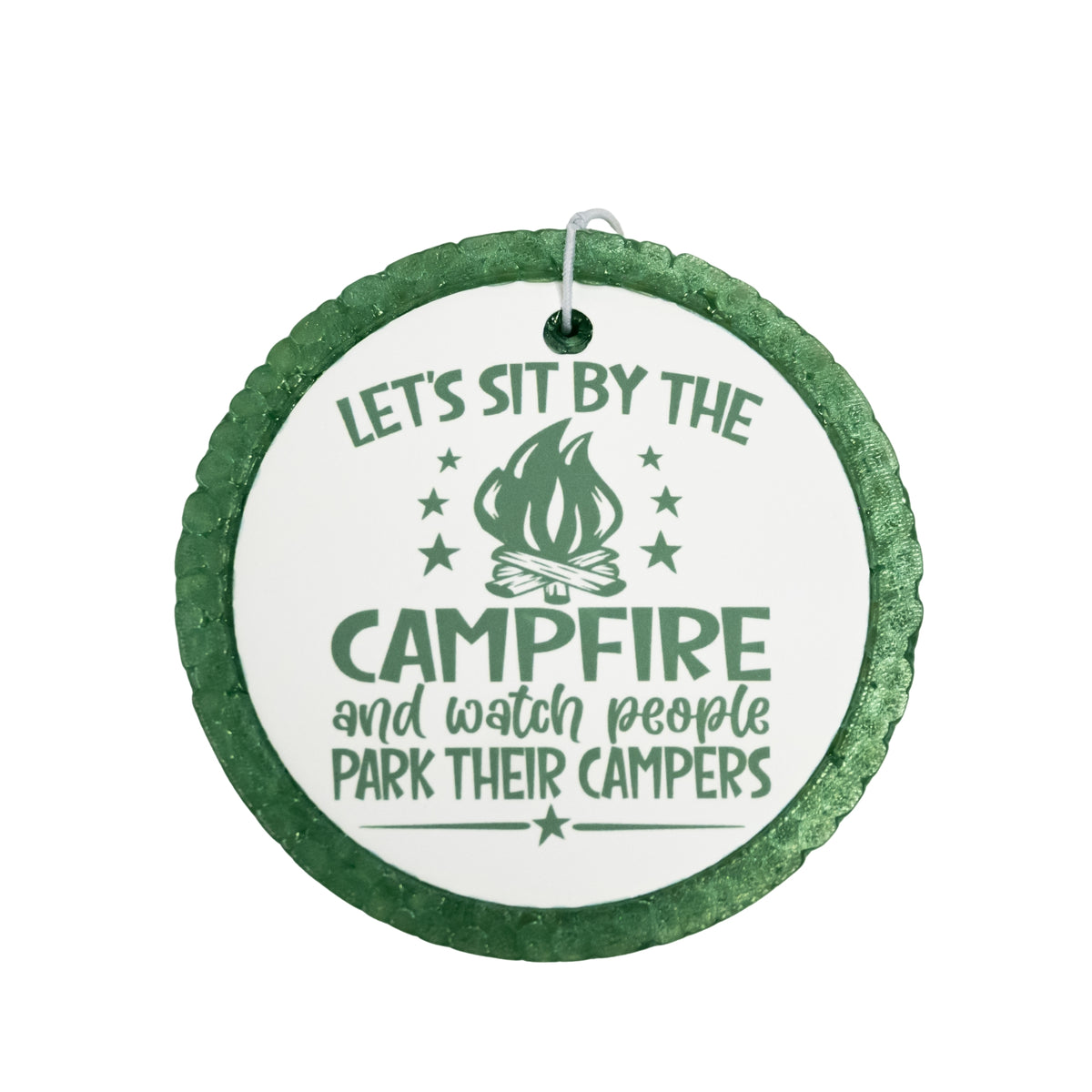 Graphic for "Let's Sit by the Campfire".