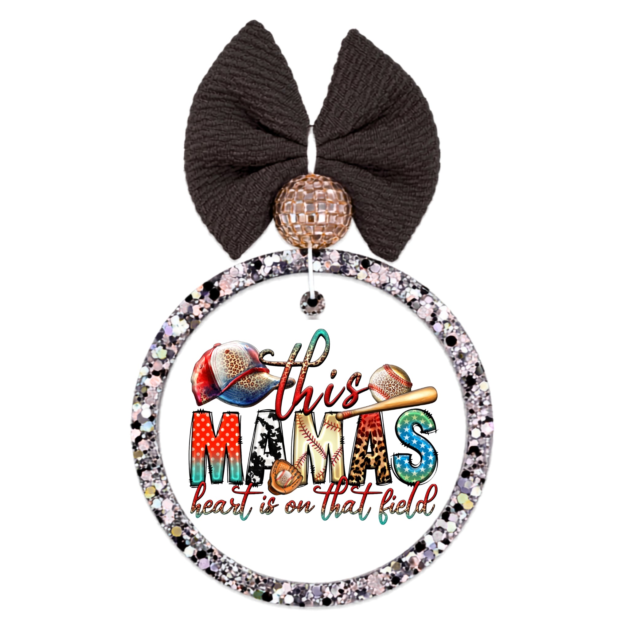 Graphic for "This Mama's Heart Is on That Field".