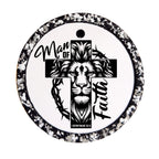 Graphic for "Man of Faith — Black Cross".
