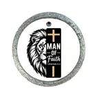 Graphic for "Man of Faith — Lion Cross".