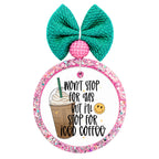 Graphic for "I'll Stop for Iced Coffee".