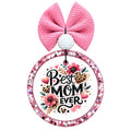 Graphic for "Best Mom Ever — Leopard Floral".