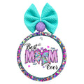Graphic for "Best Mom Ever — Purple Bow".
