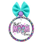 Graphic for "Best Mom Ever — Purple Bow".