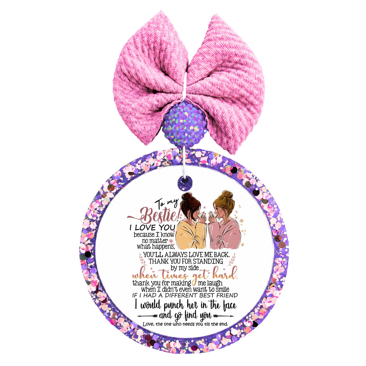 Graphic for "To My Bestie, I Love You".
