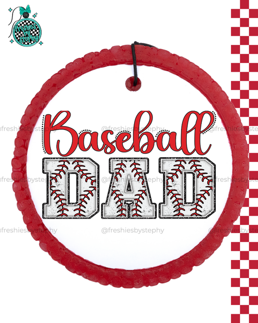 Baseball Dad Car Freshie | Sports Dad Gift