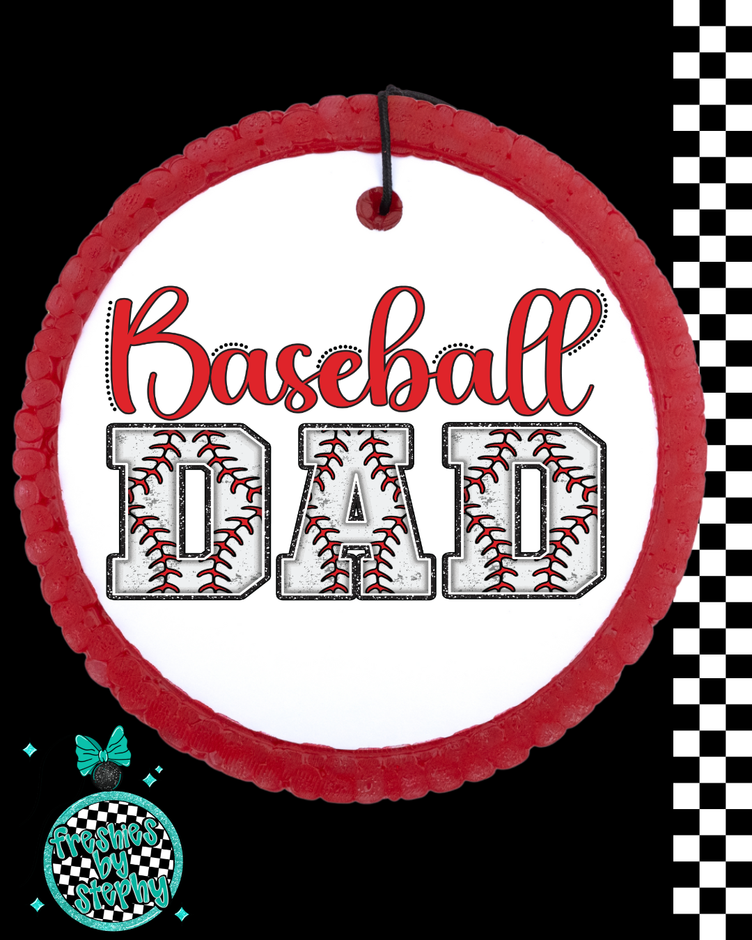 Baseball Dad Car Freshie | Sports Dad Gift