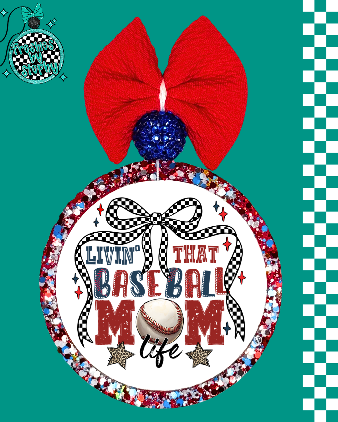 Baseball Mom Car Freshie | Cute Sports Mom Gift