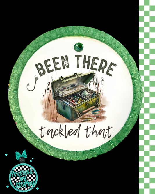 Been There Tackled That Freshie – Fishing Humor Car Air Freshener