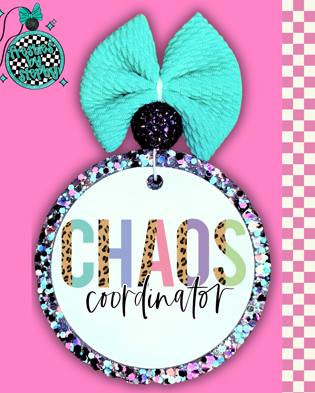 Chaos Coordinator Freshie – Funny Mom / Manager Car Air Freshener