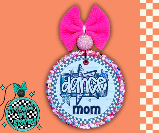 Dance Mom Car Freshie - Star Design Handmade Air Freshener