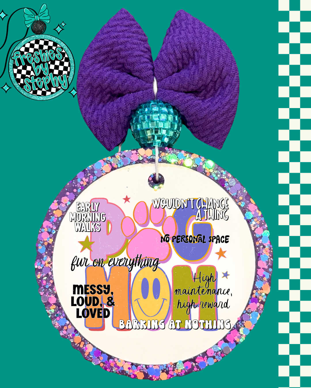 Dog Mom Car Freshie | Funny Dog Lover Gift