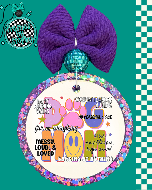 Dog Mom Car Freshie | Funny Dog Lover Gift