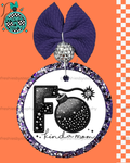 F Bomb Mom Car Air Freshener | Funny Mom Life Chaos Freshie