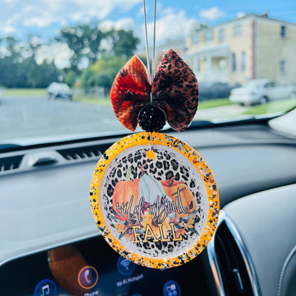 Wild About Fall Leopard Freshie