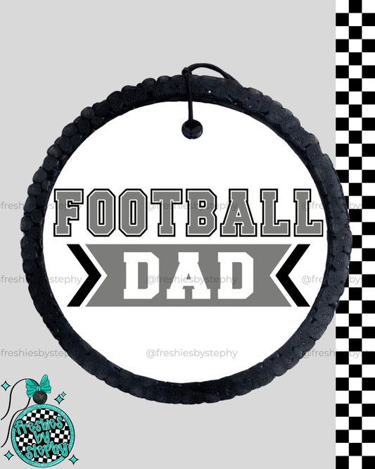 Football Dad Car Air Freshener | Football Parent Gift Freshie