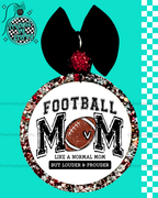 Football Mom Car Air Freshener | Loud Proud Sports Mom Gift