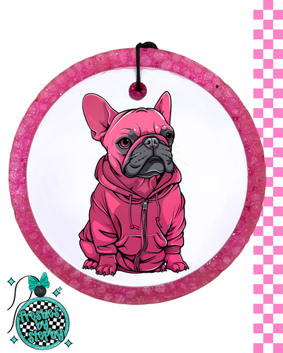 French Bulldog Hoodie Car Air Freshie
